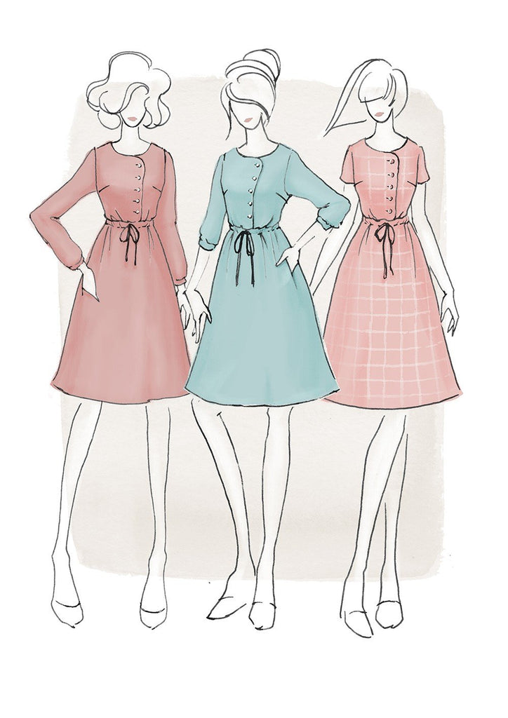 Jennifer Lauren Handmade Dress Patterns The Mayberry Dress - Jennifer Lauren Handmade PDF Download Pattern