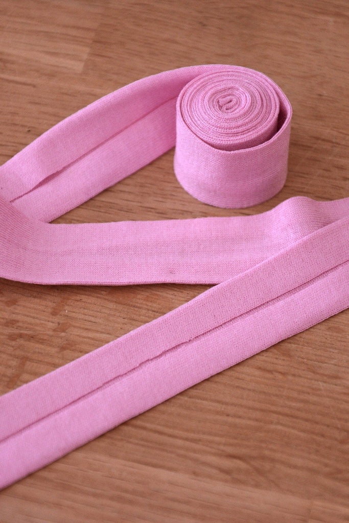 Jersey Binding (Viscose) - 20mm - Light Pink 75 - by the 50cm - The Eternal Maker - UK Fabric Shop