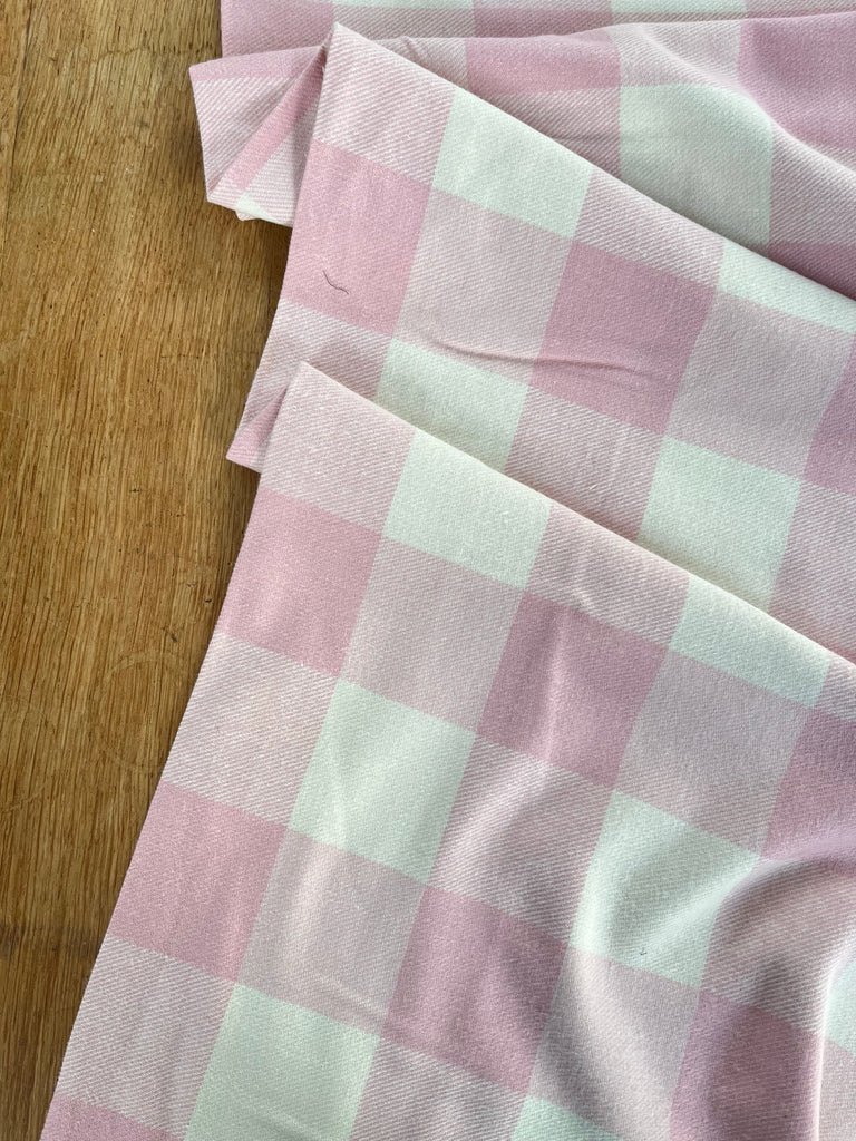 Jumbo Rose Gingham Heavyweight Woven Cotton - The Eternal Maker - UK Fabric Shop