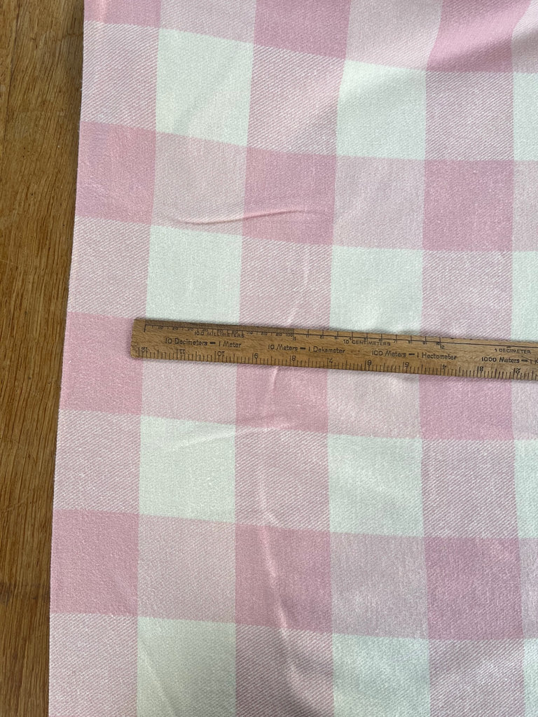 Jumbo Rose Gingham Heavyweight Woven Cotton - The Eternal Maker - UK Fabric Shop