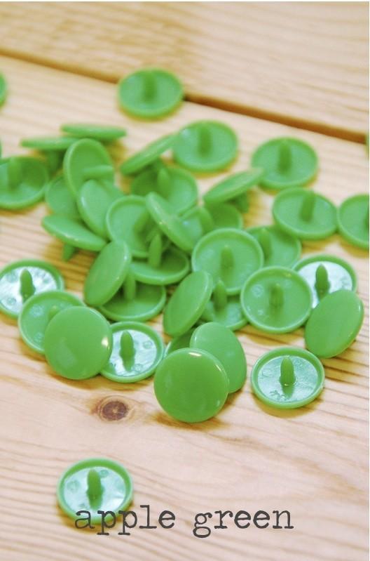 Kam Snaps - Apple Green - The Eternal Maker - UK Fabric Shop