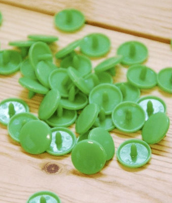 Kam Snaps - Apple Green - The Eternal Maker - UK Fabric Shop