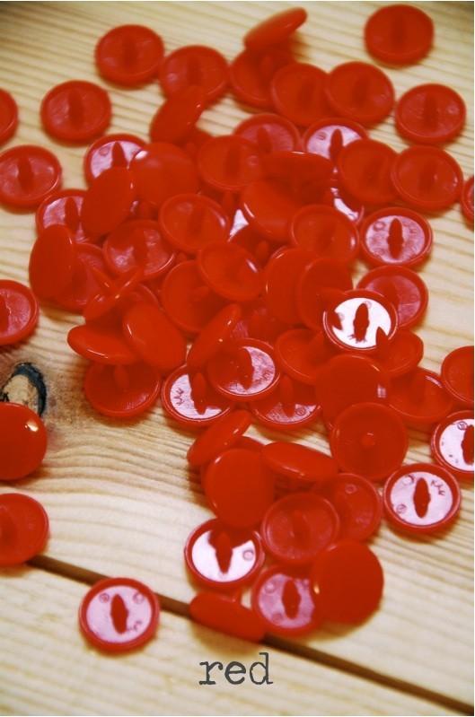 Kam Snaps - Red - The Eternal Maker - UK Fabric Shop