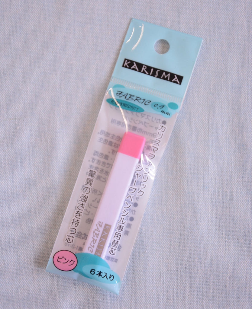 Karisma Fabric Pencil Refills - Pink - The Eternal Maker - UK Fabric Shop