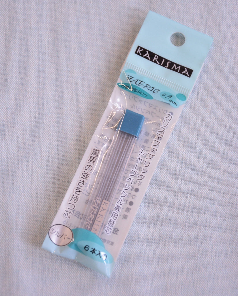 Karisma Fabric Pencil Refills - Silver - The Eternal Maker - UK Fabric Shop