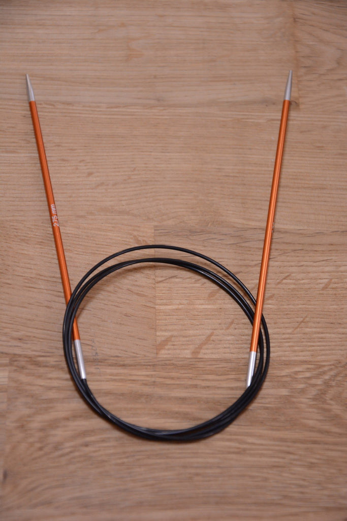 Knitpro Knitting Needles 2.75mm 80cm - Knitpro Zing Fixed Circular Needles