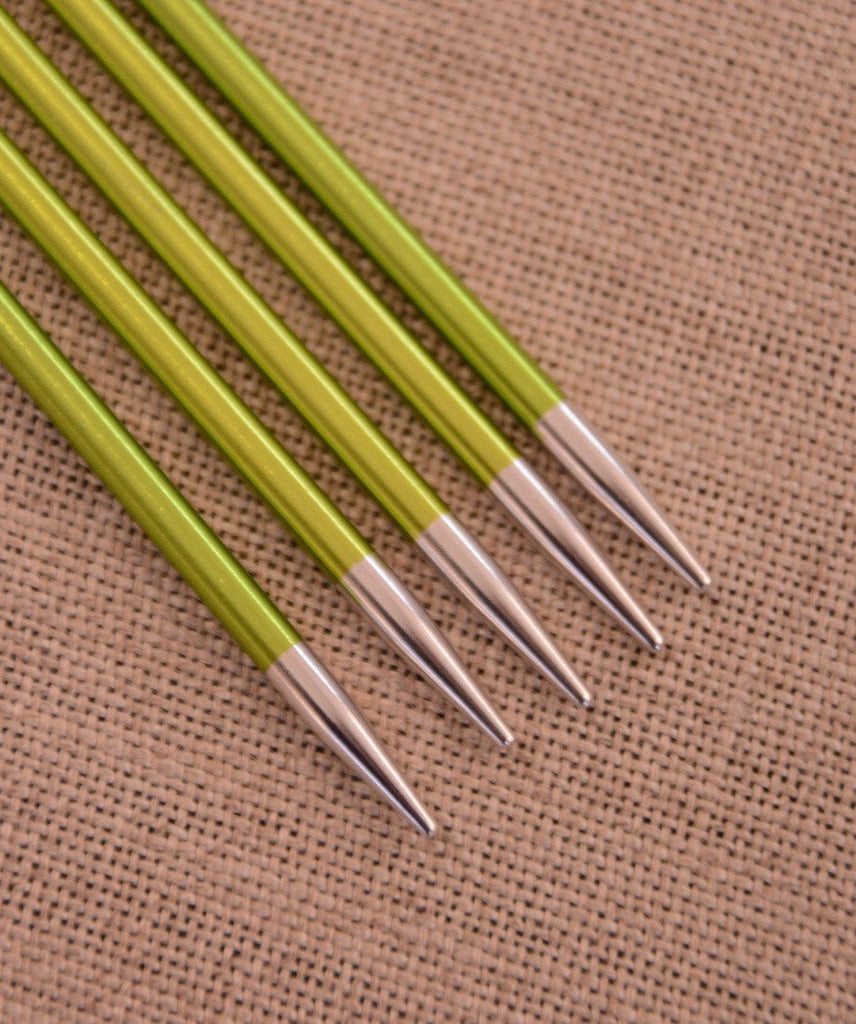 Knitpro Knitting Needles 3.50mm 20cm - Knitpro Zing Double Pointed Needles - set of five