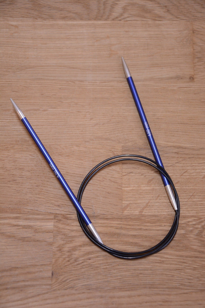 Knitpro Knitting Needles 4.50mm 100cm - Knitpro Zing Fixed Circular Needles
