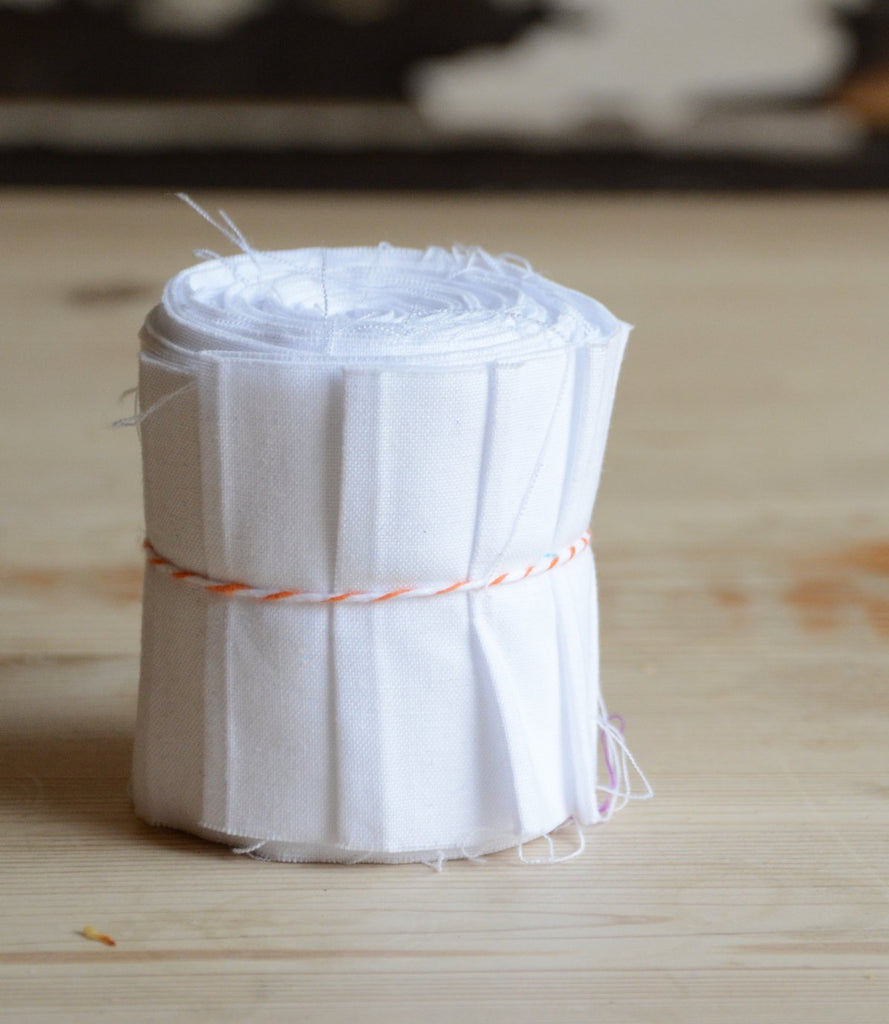 Kona Jelly Roll - All White - The Eternal Maker - UK Fabric Shop