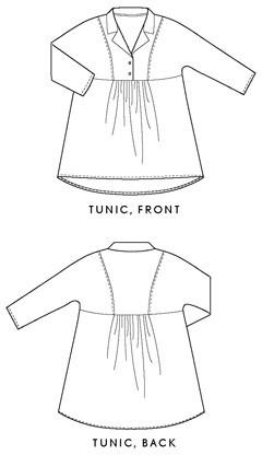 Late Lunch Tunic - Liesl & Co Patterns - PDF Version - The Eternal Maker - UK Fabric Shop