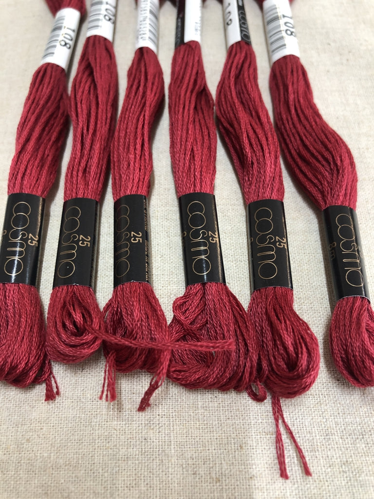 Lecien Cosmo Embroidery Thread 108 - The Eternal Maker - UK Fabric Shop