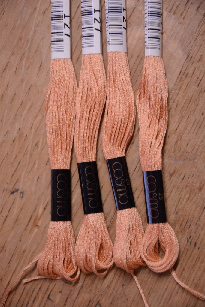 Lecien Cosmo Embroidery Thread 127 Light Yellowish Brown - The Eternal Maker - UK Fabric Shop