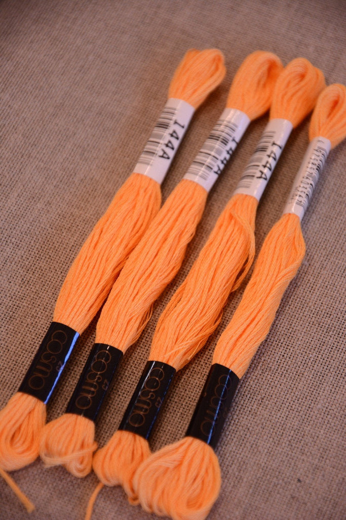 Lecien Cosmo Embroidery Thread 144A Banana - The Eternal Maker - UK Fabric Shop