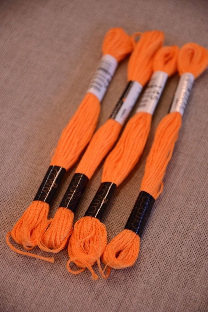 Lecien Cosmo Embroidery Thread 145 Radiant Yellow - The Eternal Maker - UK Fabric Shop