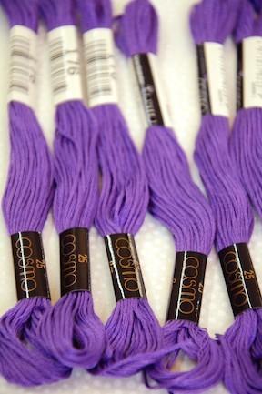 Lecien Cosmo Embroidery Thread 176 - The Eternal Maker - UK Fabric Shop