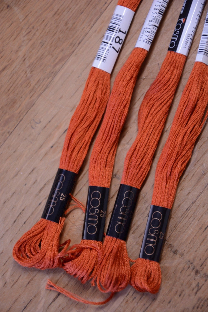 Lecien Cosmo Embroidery Thread 187 - The Eternal Maker - UK Fabric Shop