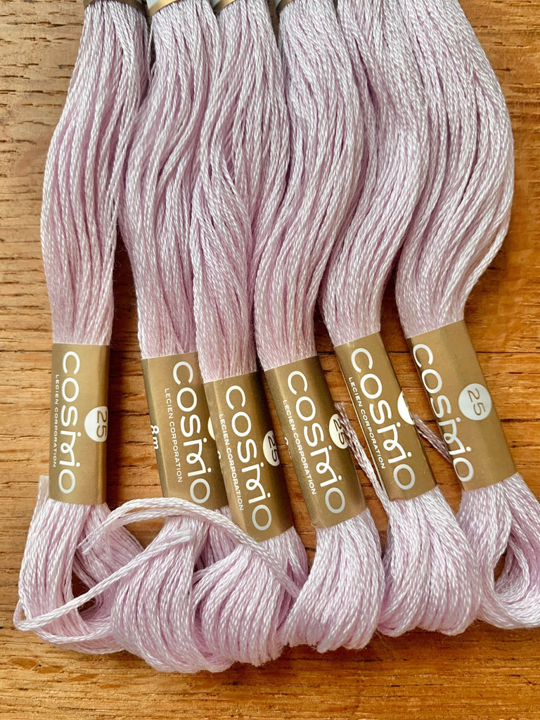 Lecien Cosmo Embroidery Thread 281 - Lavender Fog - The Eternal Maker - UK Fabric Shop