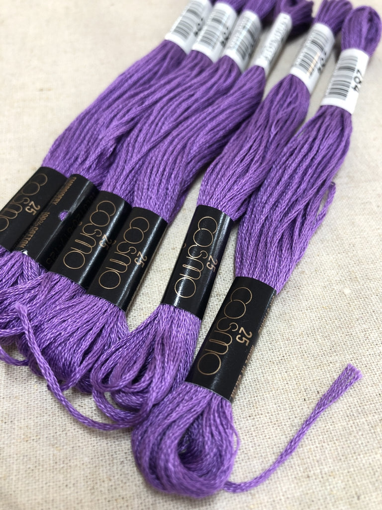 Lecien Cosmo Embroidery Thread 284 - The Eternal Maker - UK Fabric Shop