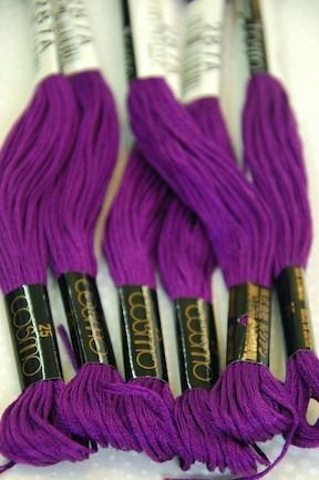 Lecien Cosmo Embroidery Thread 287A - The Eternal Maker - UK Fabric Shop