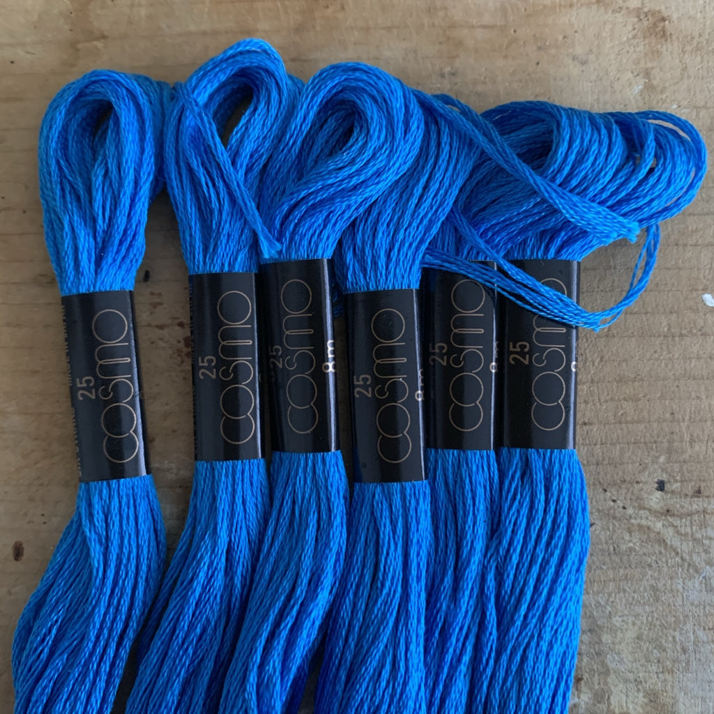 Lecien Cosmo Embroidery Thread 414A - The Eternal Maker - UK Fabric Shop