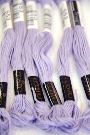 Lecien Cosmo Embroidery Thread 553 - The Eternal Maker - UK Fabric Shop