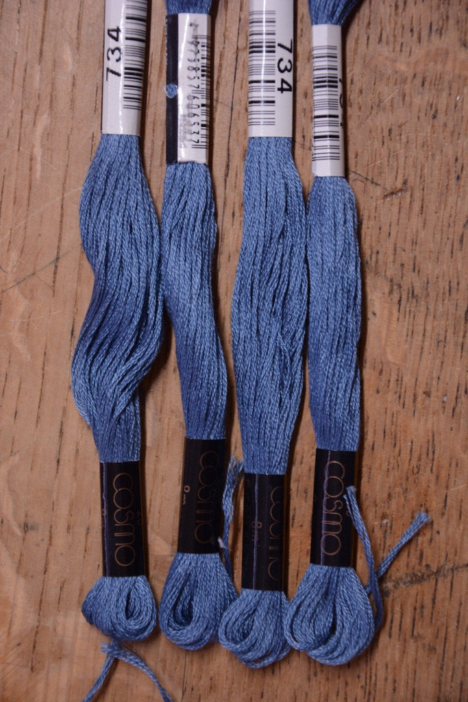 Lecien Cosmo Embroidery Thread 734 - The Eternal Maker - UK Fabric Shop