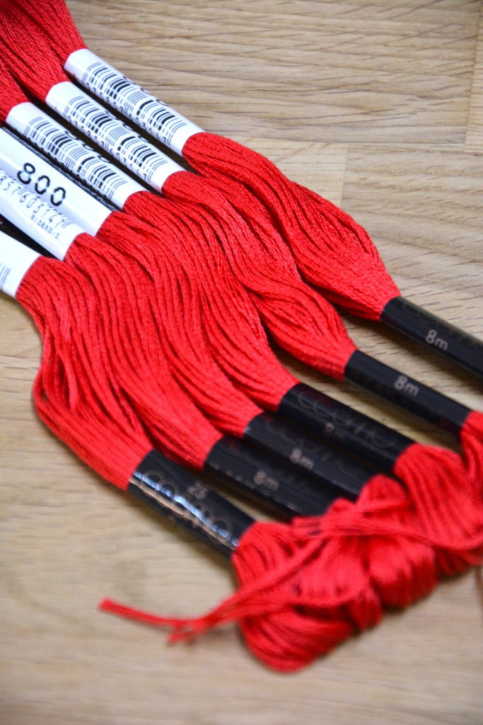 Lecien Cosmo Embroidery Thread 800 - The Eternal Maker - UK Fabric Shop