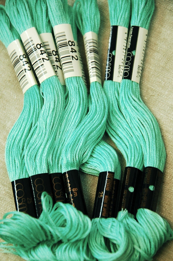 Lecien Cosmo Embroidery Thread 842 - The Eternal Maker - UK Fabric Shop