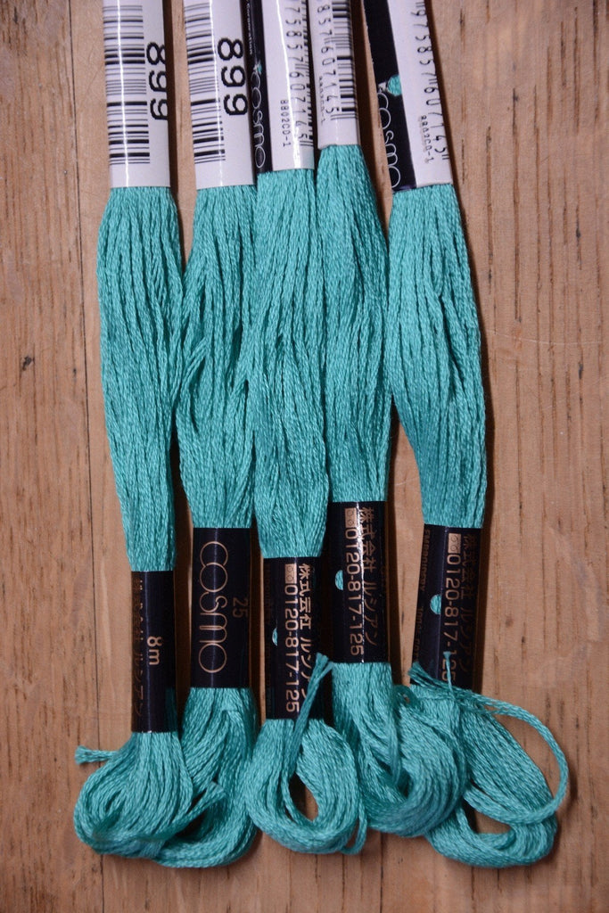 Lecien Cosmo Embroidery Thread 899 Parakeet - The Eternal Maker - UK Fabric Shop