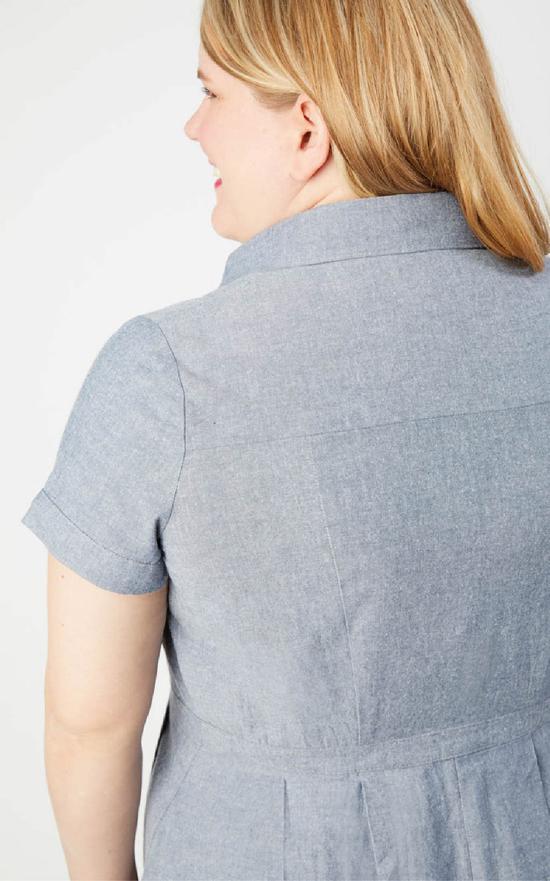 Lenox Shirtdress - Cashmerette Sewing Pattern - The Eternal Maker - UK Fabric Shop