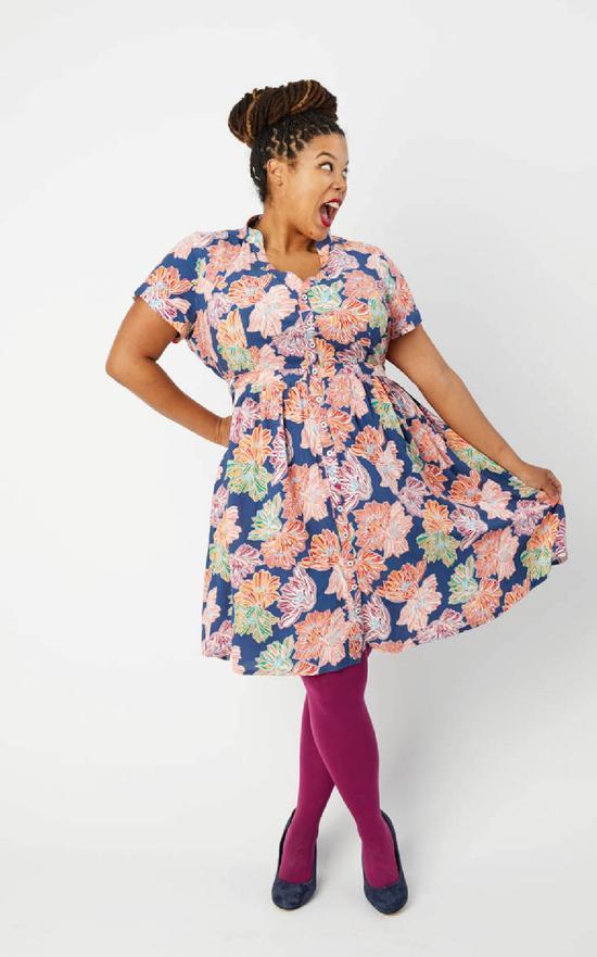 Lenox Shirtdress - Cashmerette Sewing Pattern - The Eternal Maker - UK Fabric Shop