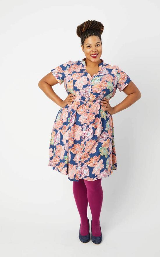 Lenox Shirtdress - Cashmerette Sewing Pattern - The Eternal Maker - UK Fabric Shop