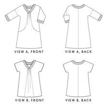 Liesl + Co Dress Patterns Cappuccino Dress and Tunic - Liesl & Co Patterns - PDF Version