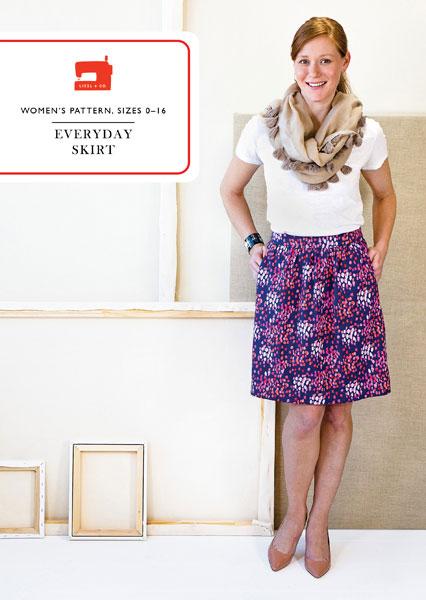 Liesl + Co Dress Patterns Digital Everyday Skirt - Liesl & Co. Patterns - Digital PDF Version