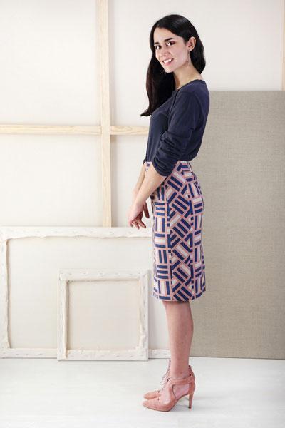 Liesl + Co Dress Patterns Extra Sharp Pencil Skirt - Liesl & Co. Patterns - Digital Sewing Patterns