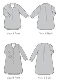 Liesl + Co Dress Patterns Gallery Tunic & Dress - Liesl & Co. Patterns - Paper or Digital Version