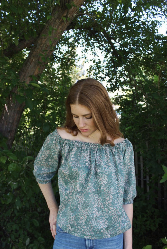 Lotte Blouse - Anna Allen Clothing - Digital Download Pattern - The Eternal Maker - UK Fabric Shop