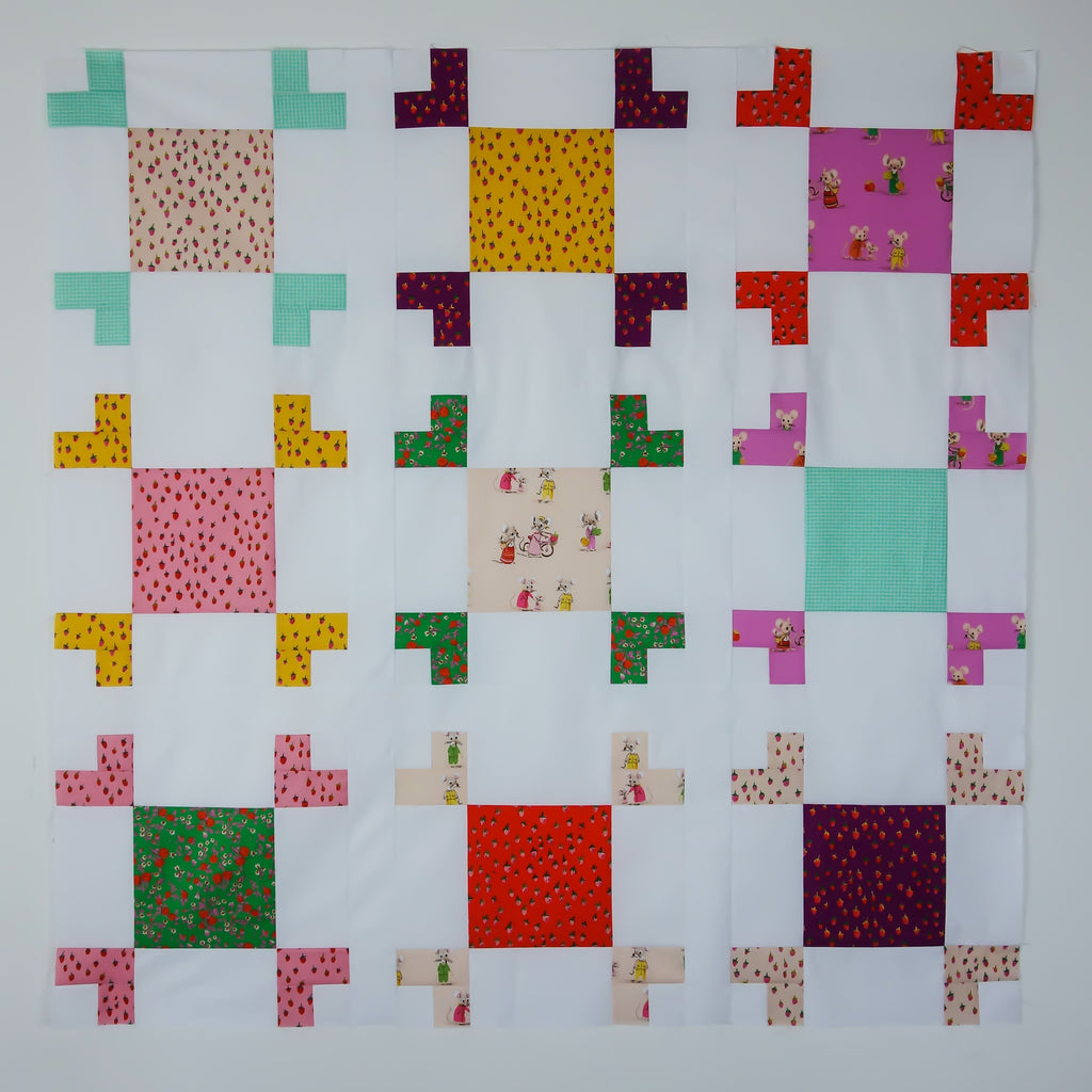 Lou Orth Quilt Patterns Digital Pattern Square Love Quilt - Pattern by Lou Orth - Digital Sewing Pattern