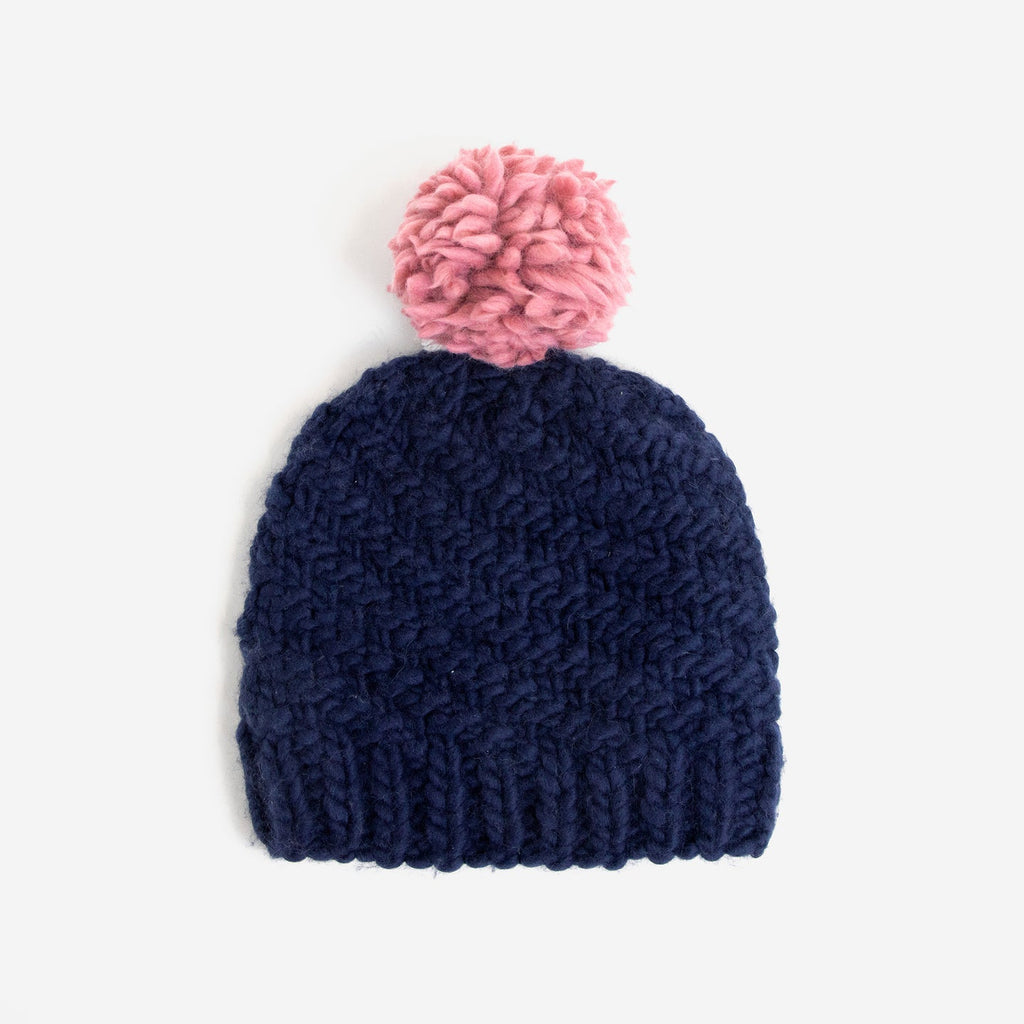 Luca Pom Hat Knitting Kit - Stitch and Story - The Eternal Maker - UK Fabric Shop