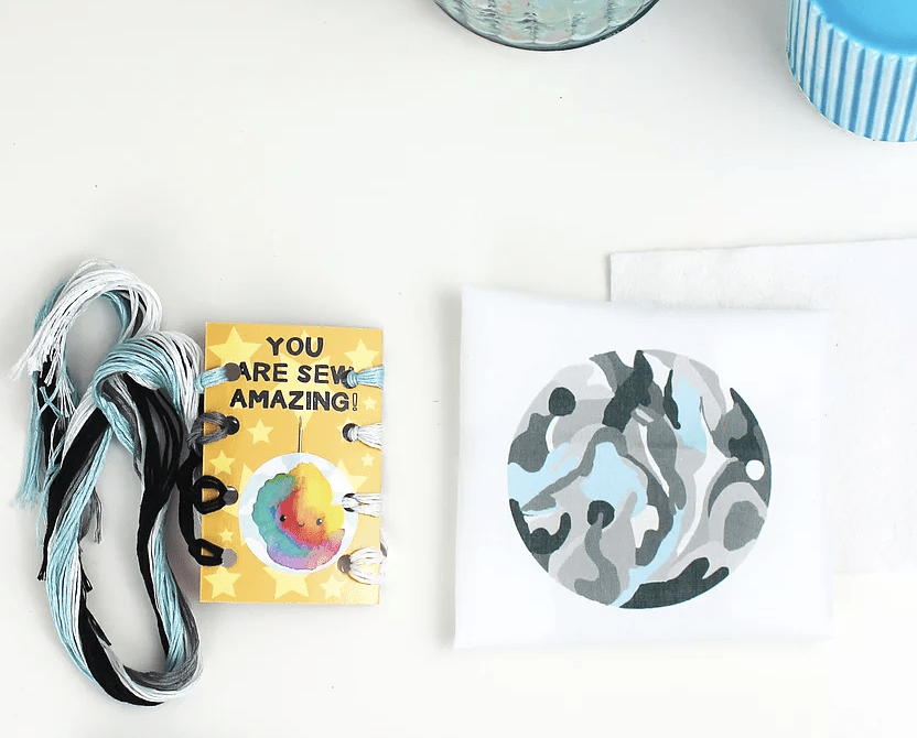 Lunar Ritual Mini Embroidery Kit - Ellbie Co - The Eternal Maker - UK Fabric Shop