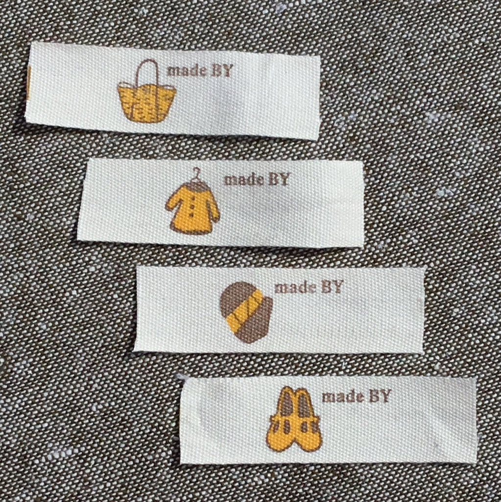 “Made By.......” Labels Ribbon by the metre - The Eternal Maker - UK Fabric Shop