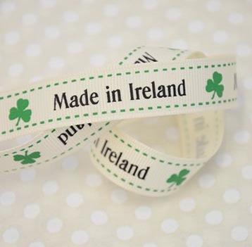 Made in Ireland Ribbon - 16mm - The Eternal Maker - UK Fabric Shop