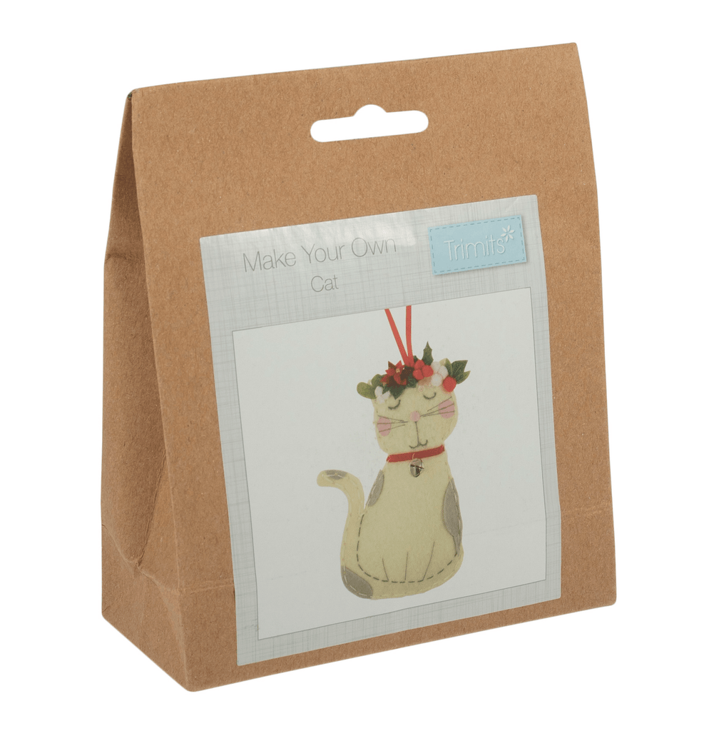 Make Your Own Felt Cat - The Eternal Maker - UK Fabric Shop