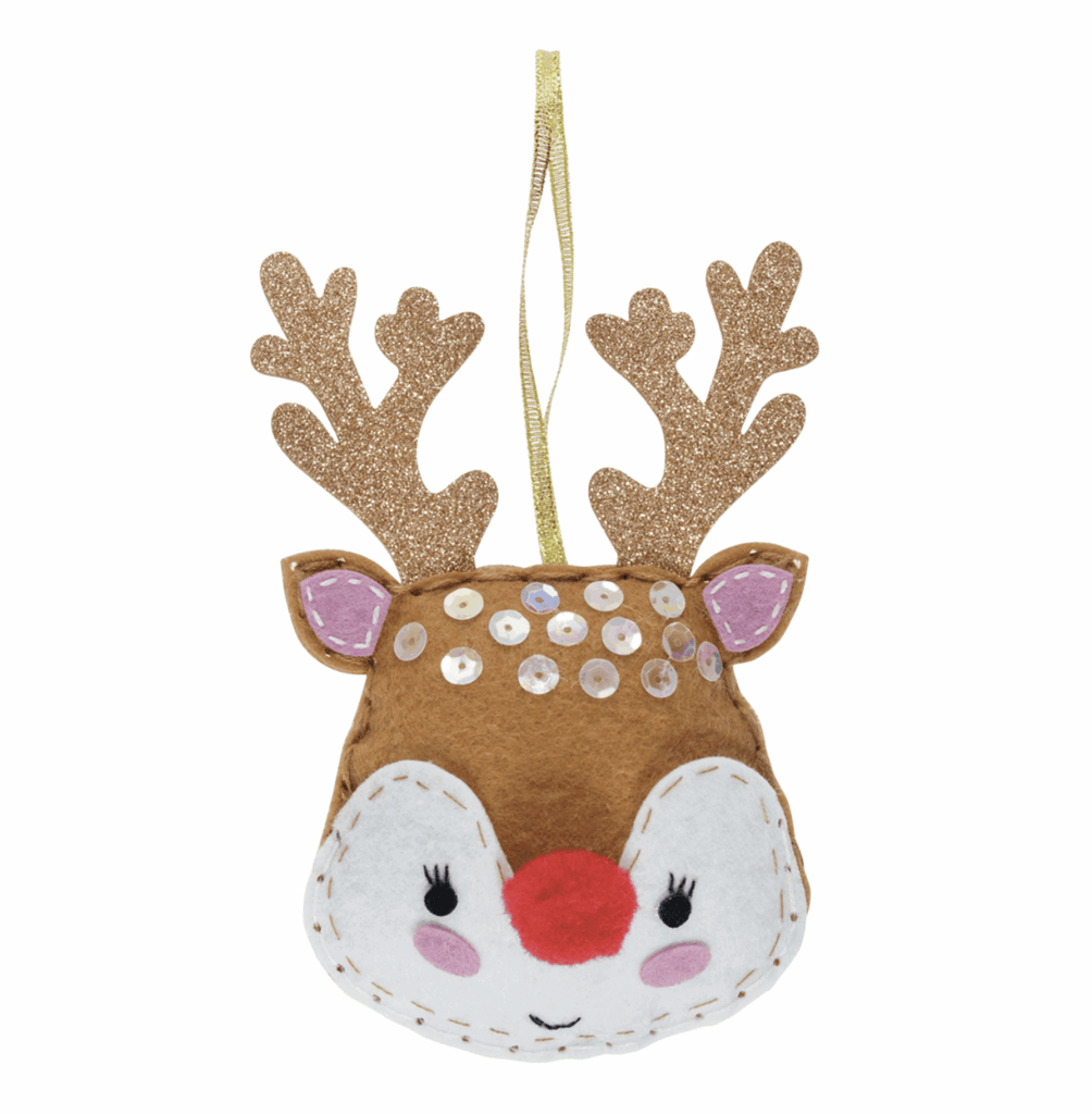 Make Your Own Felt Reindeer Decoration - The Eternal Maker - UK Fabric Shop