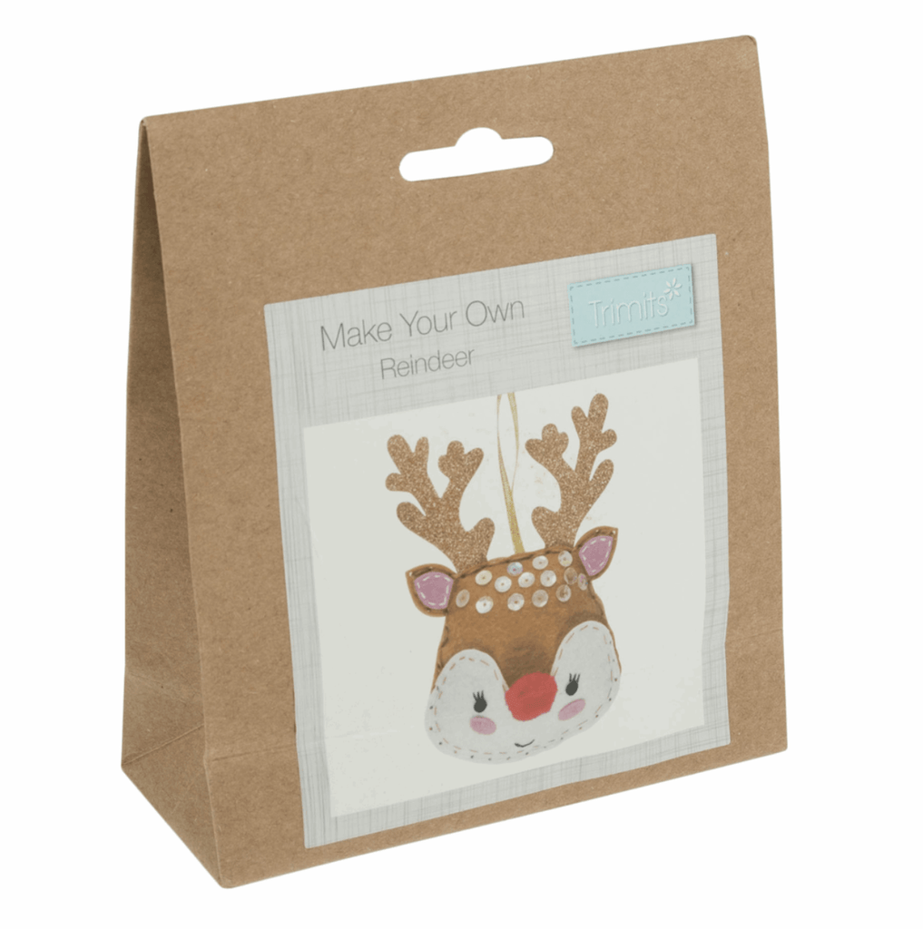 Make Your Own Felt Reindeer Decoration - The Eternal Maker - UK Fabric Shop
