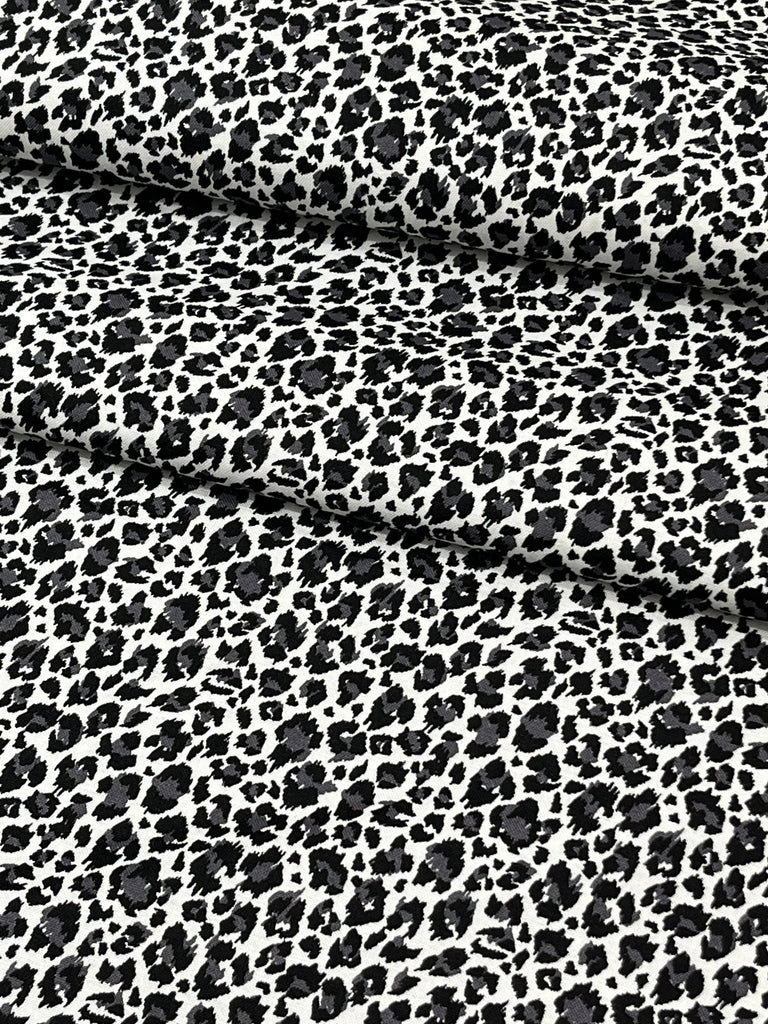 Makower Fabric Black Leopard - Makower Fabrics