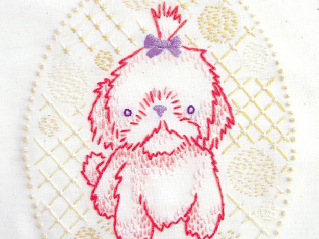 Maltese - Penguin and Fish Hand Embroidery Pattern - The Eternal Maker - UK Fabric Shop