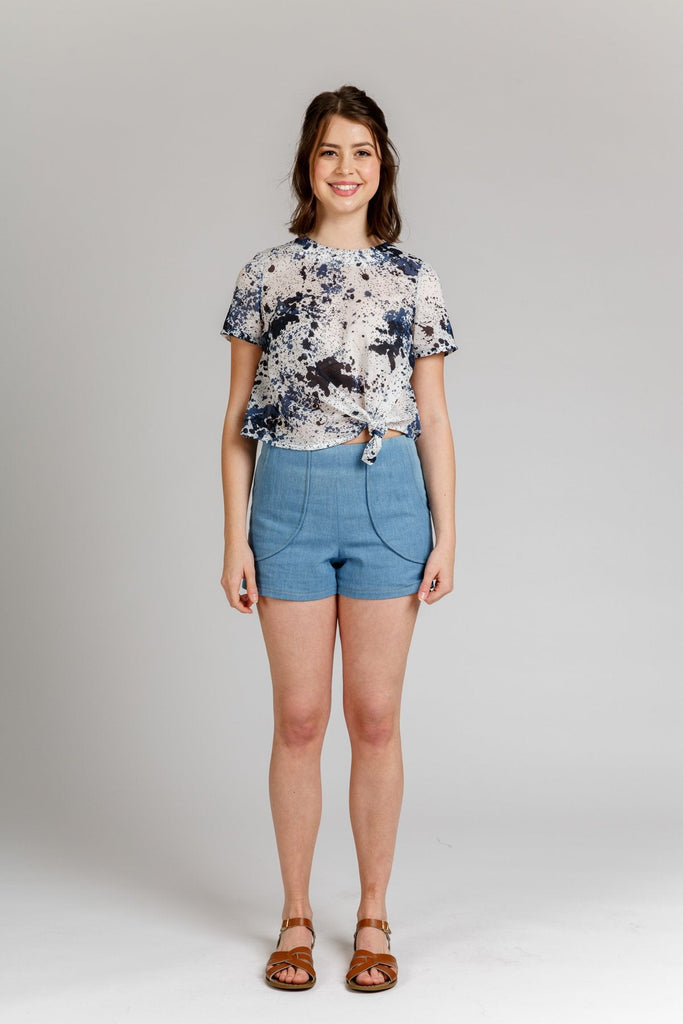 Megan Nielsen Dress Patterns Harper Shorts - Megan Nielsen Patterns