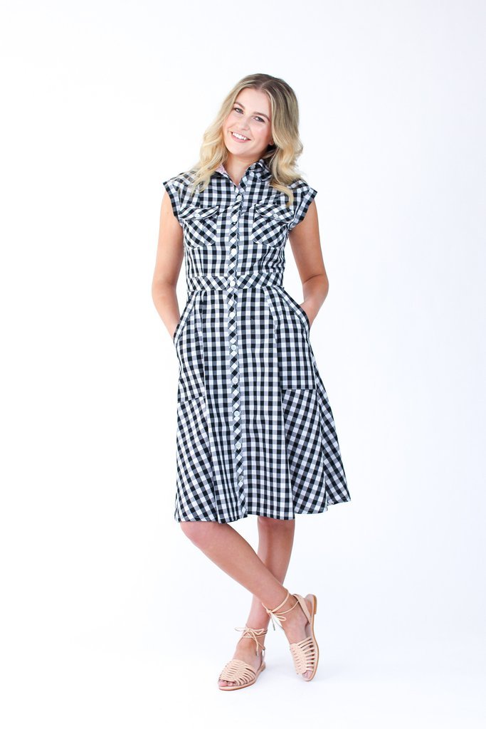 Megan Nielsen Dress Patterns Matilda Shirtdress - Megan Nielsen Patterns