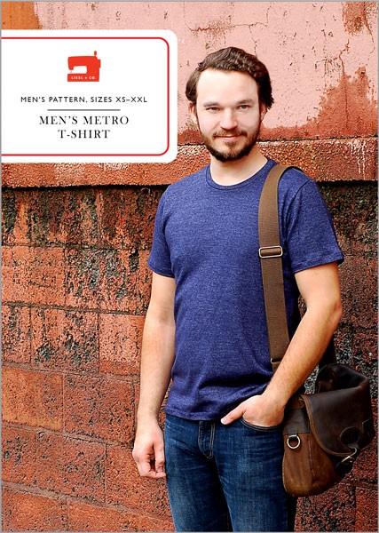 Mens Metro T-Shirt - Liesl & Co Patterns - PDF Version - The Eternal Maker - UK Fabric Shop